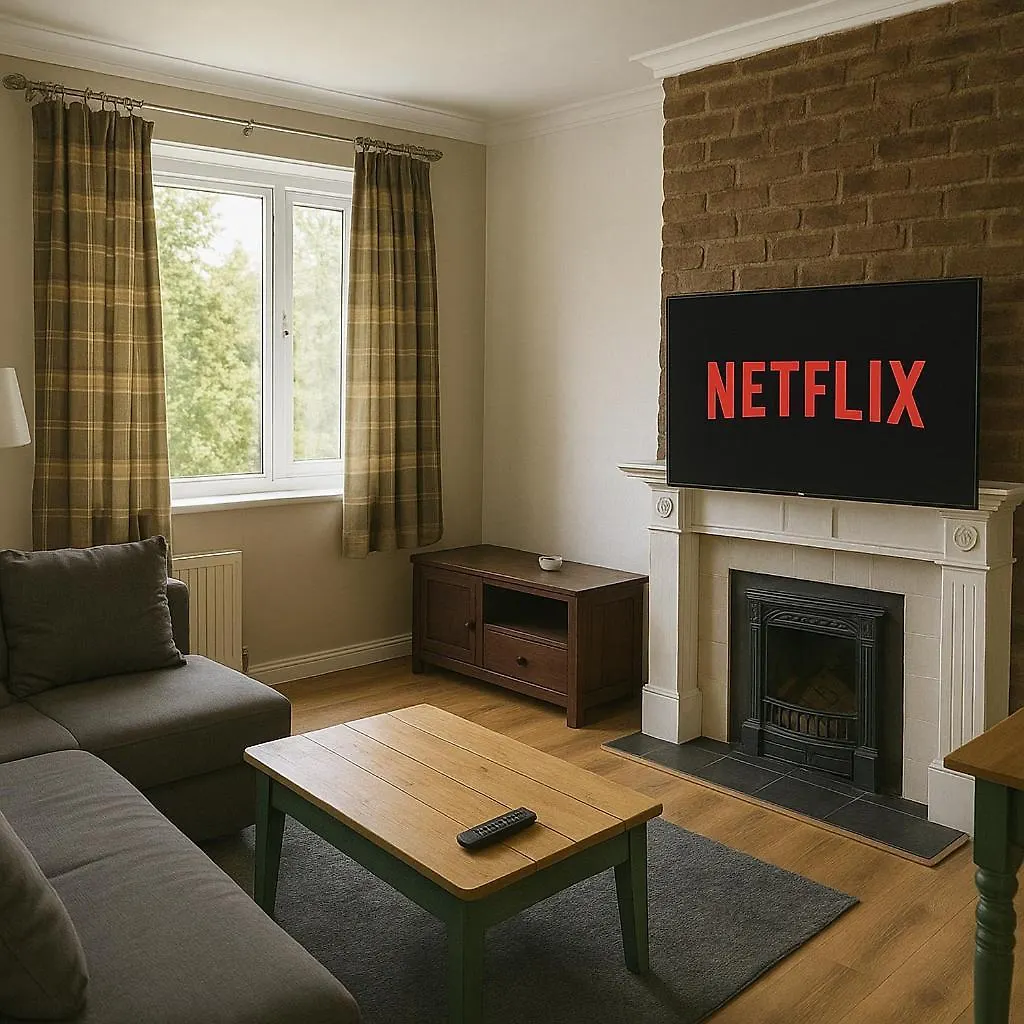 Cozy 2Br Flat Near City Centre Free Parking Fast Wifi Edimburgo 0*,